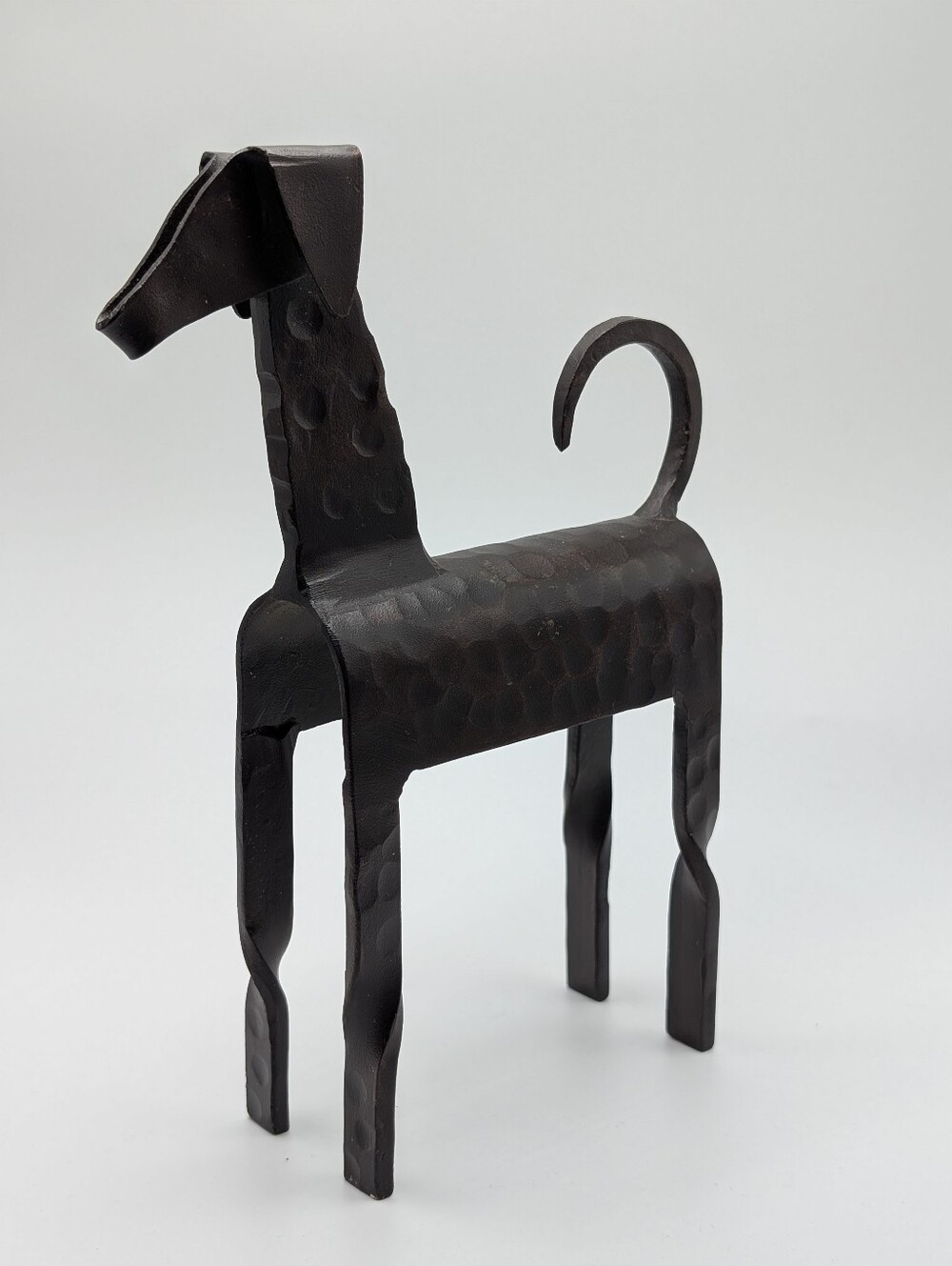 Folk Art- Mid Century Modern- Brutalist Dog